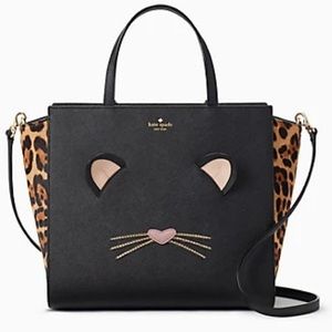 NWT Kate Spade Run Wild Leopard Hayden Tote